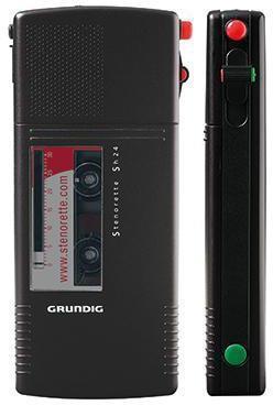 Grundig Stenorette Sh 24 Dictaphone pour cassettes sténo