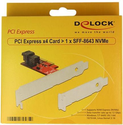 Produktbild Delock PCI-Express-x4 Kontroller