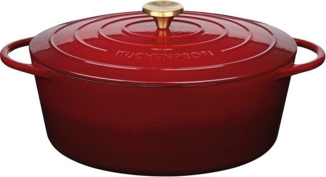 Produktbild Küchenprofi Bratentopf oval médoc ø 33 cm (Bräter + Schmortopf, Gusseisen)