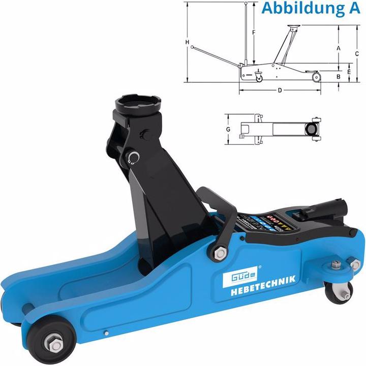 Produktbild Güde Rangierwagenheber GRH 2/330 L