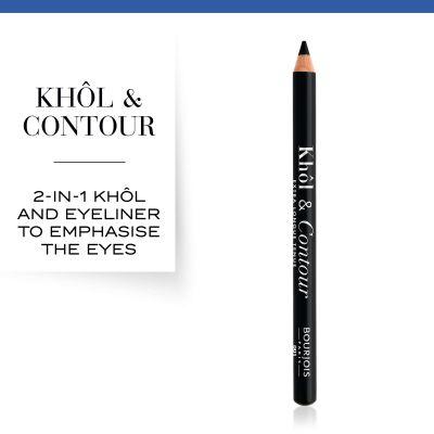 Actual product image Bourjois Khol & Contour (01 Noir-Issime)