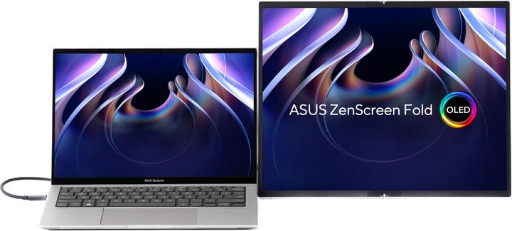 Produktbild ASUS ZenScreen Fold OLED MQ17QH (2560 x 1920 Pixel, 17.30")