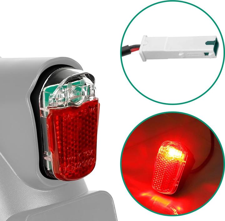Actual product image Ninebot LED tail light spare part