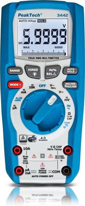Peaktech P 3442 True RMS Digitalmultimeter (CAT IV 600V, CAT III 1000V)