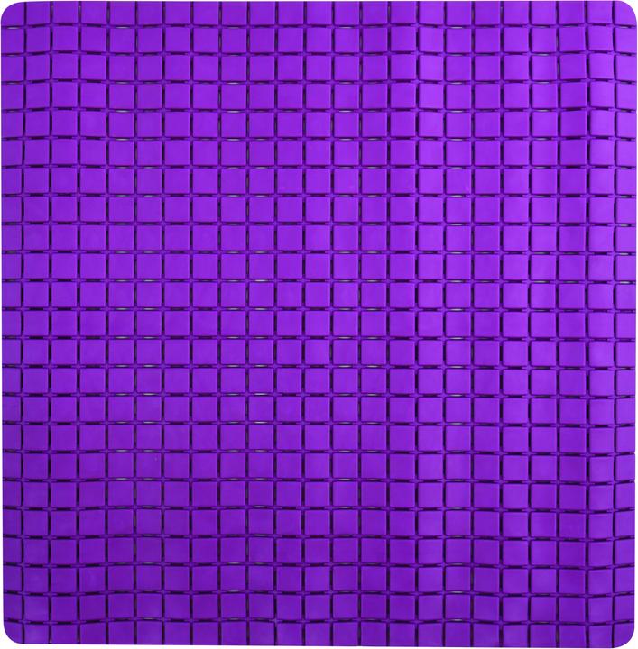 Produktbild spirella Tapis Anti Derapant Quadro Premium 54 X 54 cm Viol (54 x 54 cm)