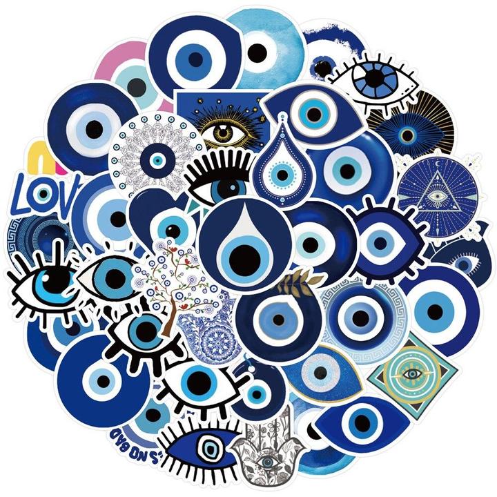 Image du produit JTI Autocollants - yeux cools - 50 pcs