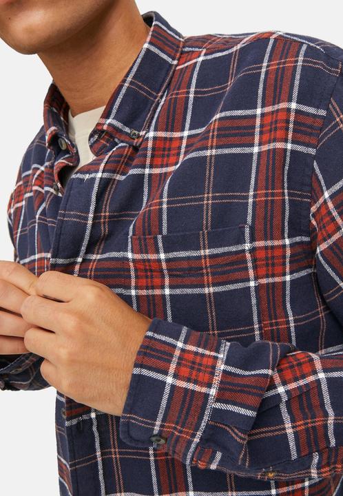 Produktbild Jack & Jones Kariertes Button-down Hemd (S)