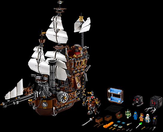 Image du produit LEGO Le lamantin de Barbe d Acier (70810)