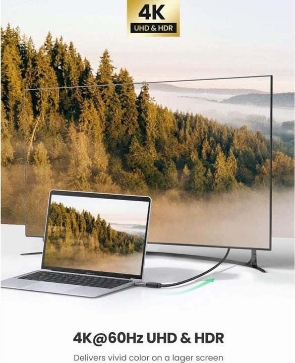 Produktbild Ugreen USB-C zu HDMI Buchse Adapter (USB Typ-C, 3.97 cm)