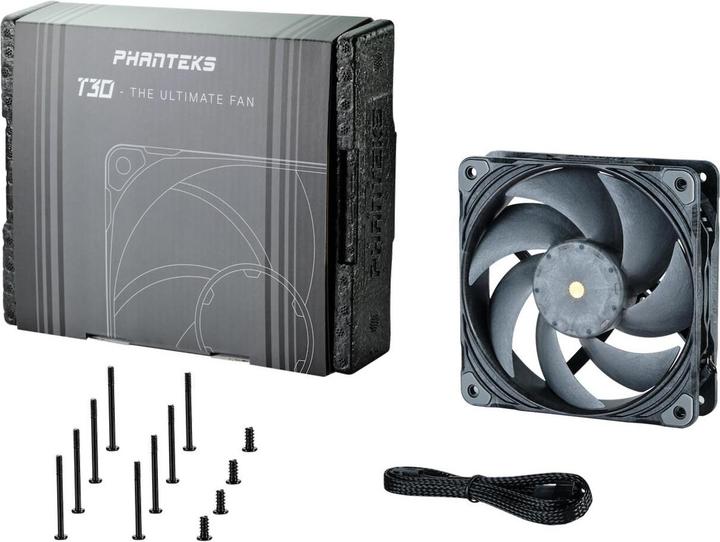 Actual product image Phanteks T30 PWM 120mm fan (120 mm, 1 x)