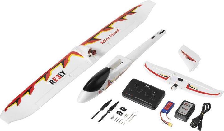 Produktbild Reely RC Segelflugmodell Mini Hawk 1100 RtF (Segelflugzeug)
