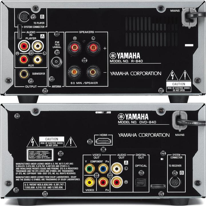 Actual product image Yamaha Piano Craft MCR-840 (CD player, 2x 75 W)