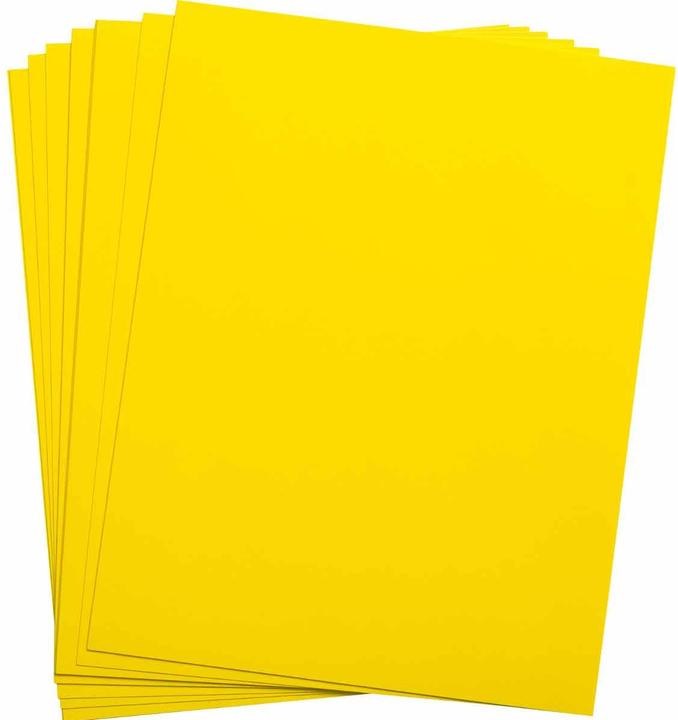 Produktbild Brady LAT-28-747Y-25SH, Polyester, matt, Gelb, 215.90 x 279.40 mm, dauerhaft klebend, US-Letter (2