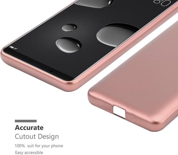 Actual product image Cadorabo TPU Matt Metallic Cover (Mate 10 Pro)