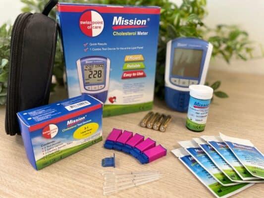 Produktbild Mission 3-in-1 Cholesterin Messgerät (Cholesterinmessgerät)