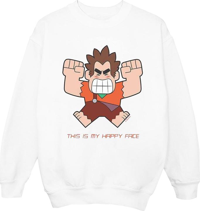 Disney Wreck It Ralph Happy Face Sweatshirt Mädchen