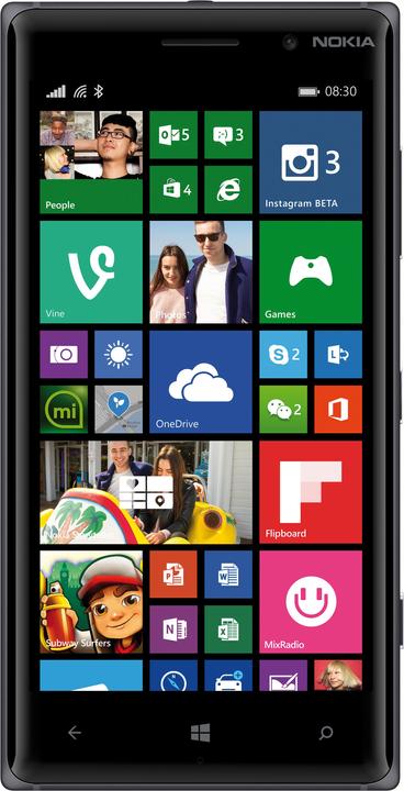 Nokia Lumia 830 (16 GB, Black, 5", 10 Mpx, 4G)