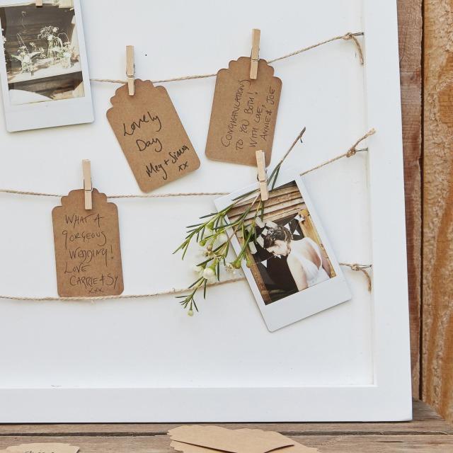Actual product image Ginger Ray Guest book greeting frame