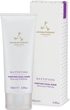 Actual product image Aromatherapy Associates Mattifying Purifying Facial Scrub 100ml (Cleaning cloths, 100 ml)