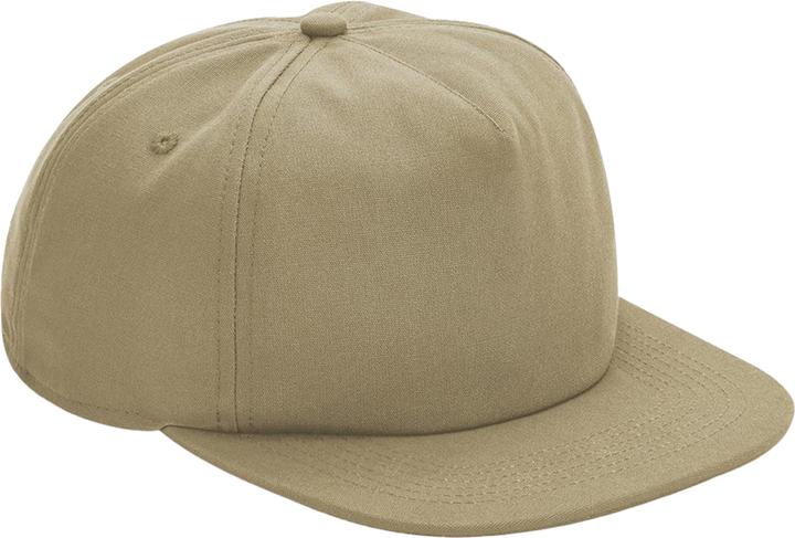Beechfield 5 Panel BioBaumwollmütze (One Size)