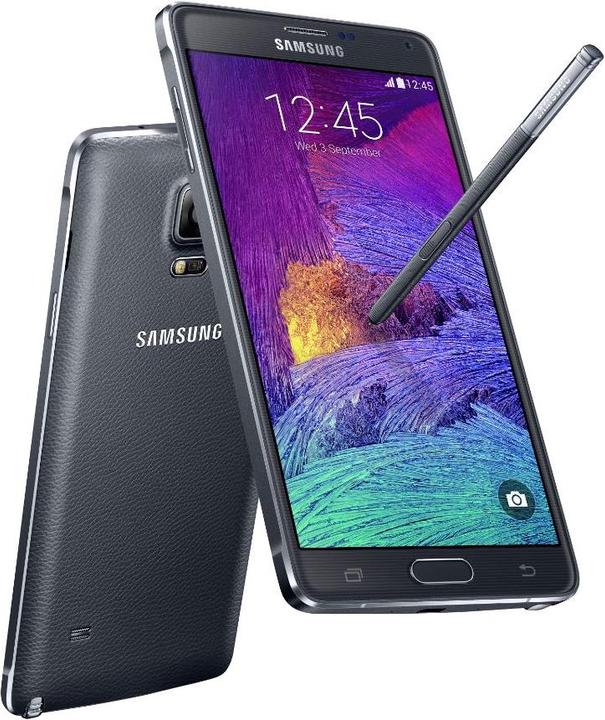 Samsung Galaxy Note 4 (32 GB, Charcoal Black, 5.70", Single SIM, 16 Mpx, 4G)