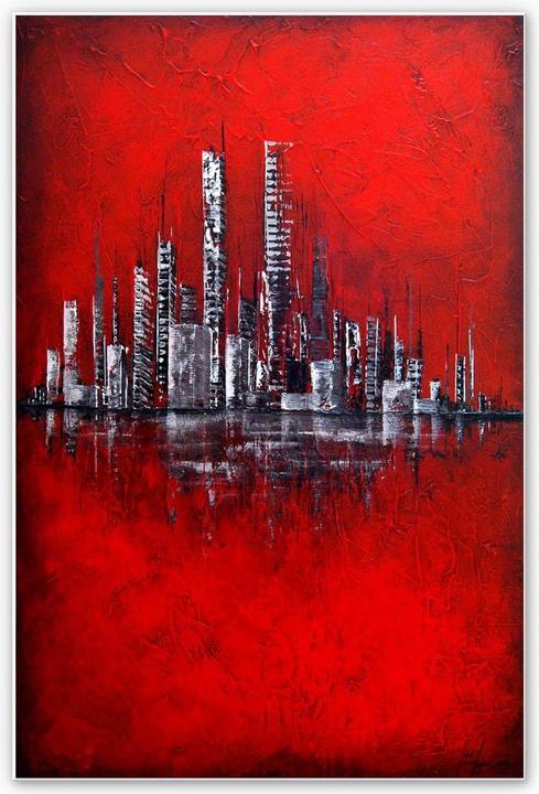 Produktbild Trenddeko Fedrau - Rot (40 x 60 cm)