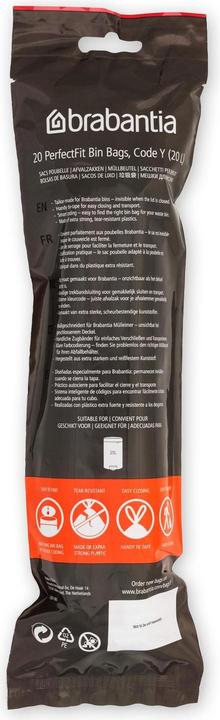 Productafbeelding Brabantia PerfectFit afvalzak (20 x, 20 l)