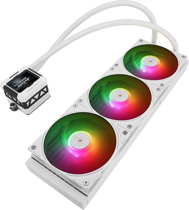 Actual product image Thermalright Frozen Warframe 360 White ARGB - AIO, 360mm, LCD
