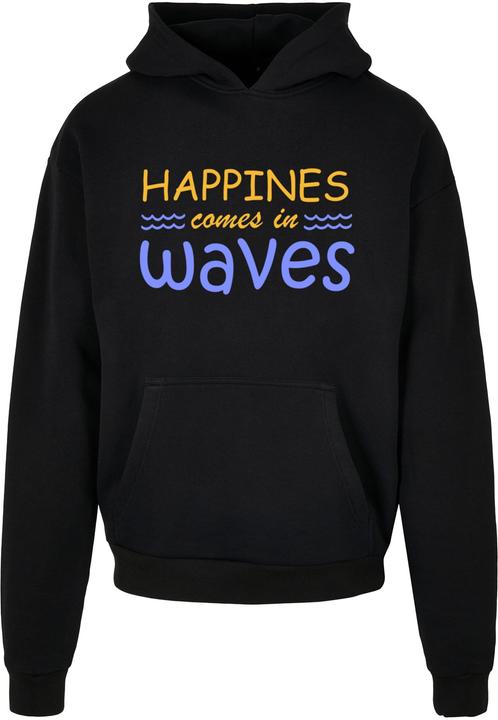 Actual product image Merchcode Summer - Happines comes in waves Ultra Heavy Hoody - 112305 (M)