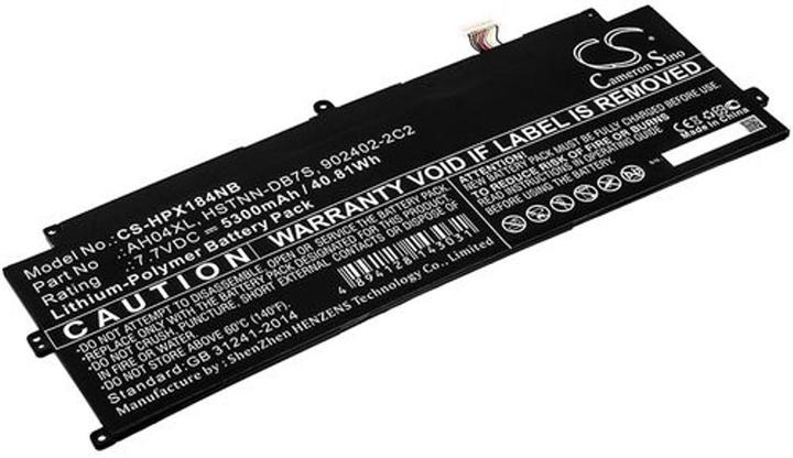 Actual product image NoName Battery for HP Spectre x2 12 Detachable PC etc