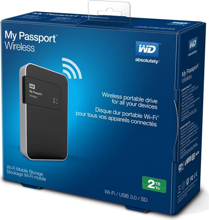 Produktbild WD My Passport Wireless (2 TB)