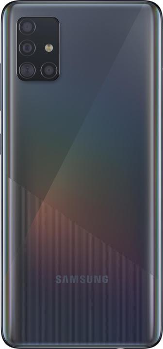 Image du produit Samsung Galaxy A51 UE (128 Go, Prisme Crush Noir, 6.50", Double SIM, 48 Mpx, 4G)