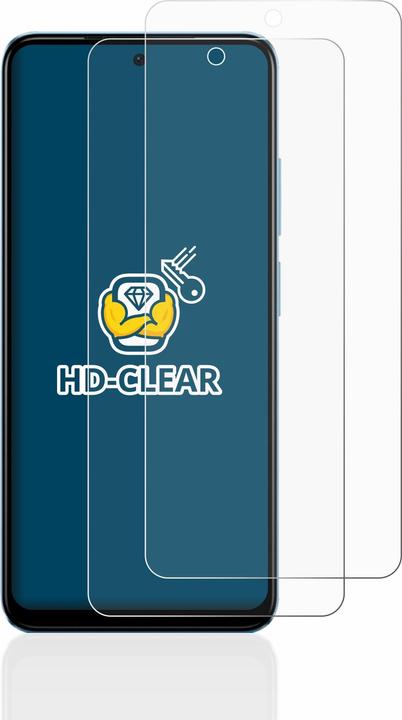 Produktbild BROTECT Schutzfolie Displayschutz Klar (2 Stück, Xiaomi Redmi Note 12S)