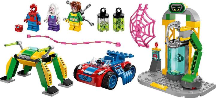 Actual product image LEGO Spider-Man in Doc Ock's lab (10783, LEGO Marvel)