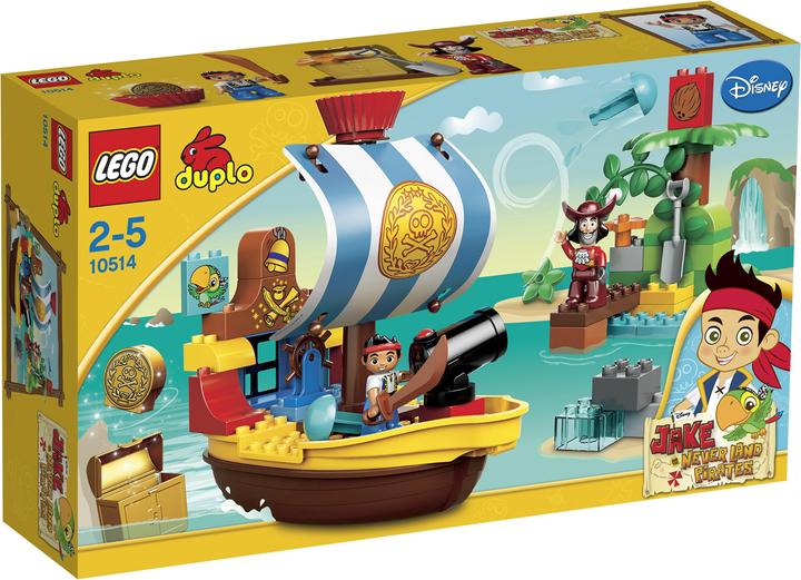 Actual product image LEGO DUPLO pirate ship Bucky (10514)