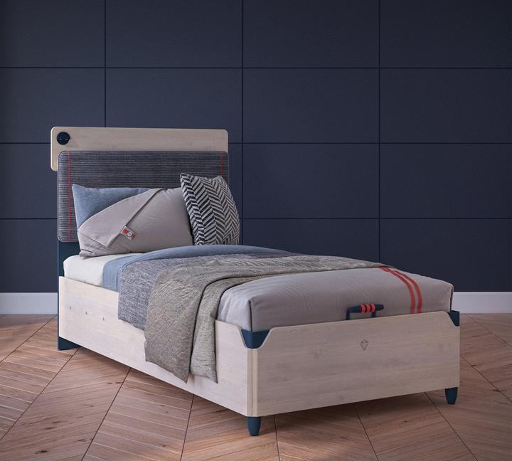 Image du produit Cilek Lit Trio Line avec espace de rangement 100x200cm (100 x 200 cm)