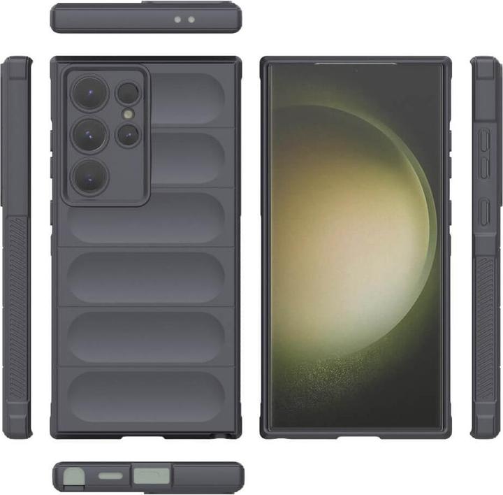 Image du produit Cover-Discount Couverture de protection Rugged grise (Samsung Galaxy S24 Ultra)