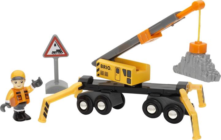 Brio Railway 33734 Neues Kran-Set mit Figur