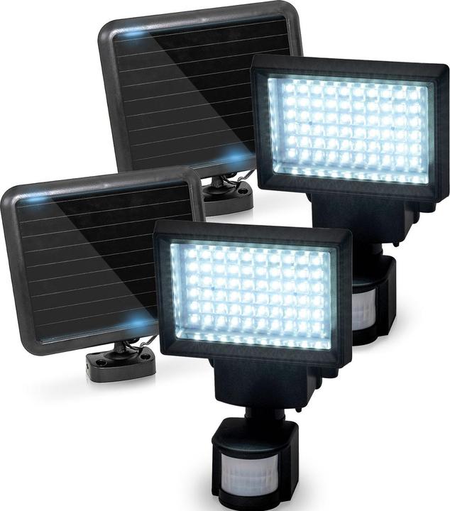 Image du produit Casativo Projecteur mural à LED avec panneau solaire (600 lm, IP44)