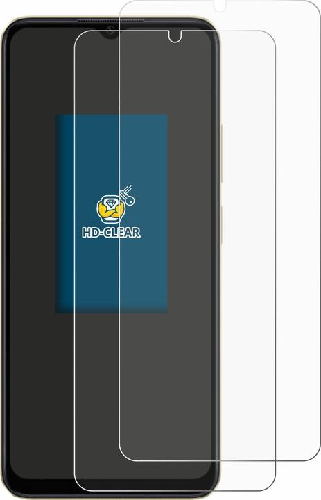 Actual product image BROTECT Screen Protector Clear (2 Piece, Oppo A38)