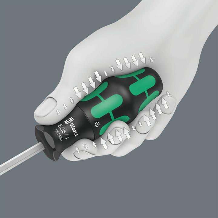 Productafbeelding Wera Kraftform Compact 27 Imperial Set 1 Bithouder 1/4" (1 x 1,2x6,5x25, PH1 x 25 mm, 1 x 2 x 25 mm, sleuf 1 x 5,5 x 25 mm, 1 x PH 2 x 25 mm)