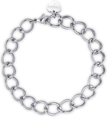 Sagapo S'Agapo Chunky Shk33 Stylish Steel Bracelet