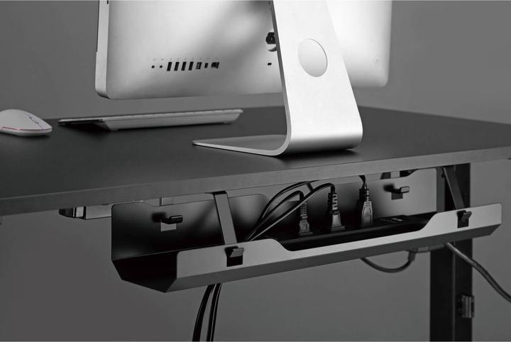 Actual product image Fromm & Starck Cable Management Tray - 600 x 135 x 108 mm - Black (Duct, 60 cm)