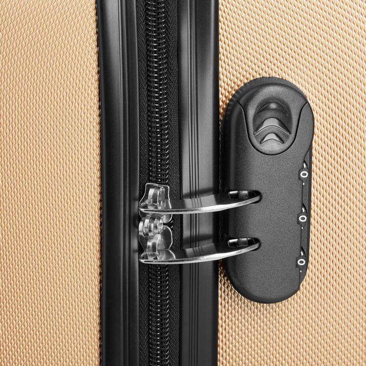 Image du produit tectake Set de valises Valises Trolley Set Trolleys Hardcase Trolley (90 l, L (90 - 115l))