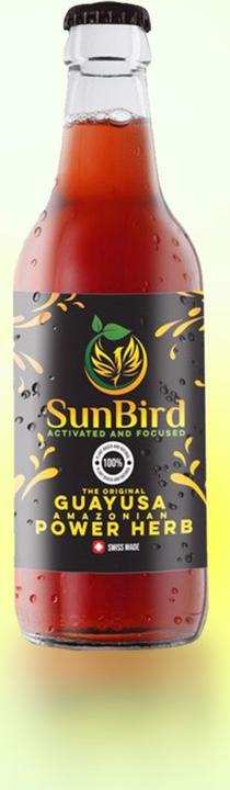 Produktbild SunBird GUAYUSA Aktiv und Focus Getränk Kiste (24 x 33 cl)