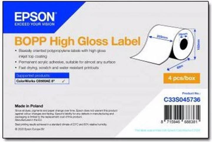 Produktbild Epson BOPP Hochglänzend (W)
