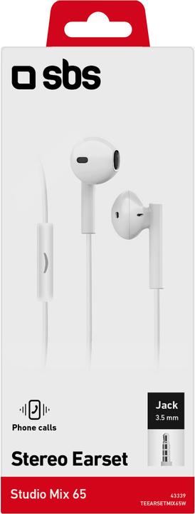 Actual product image SBS Studio Mix 65 Stereo Wired Earphones (Cable)
