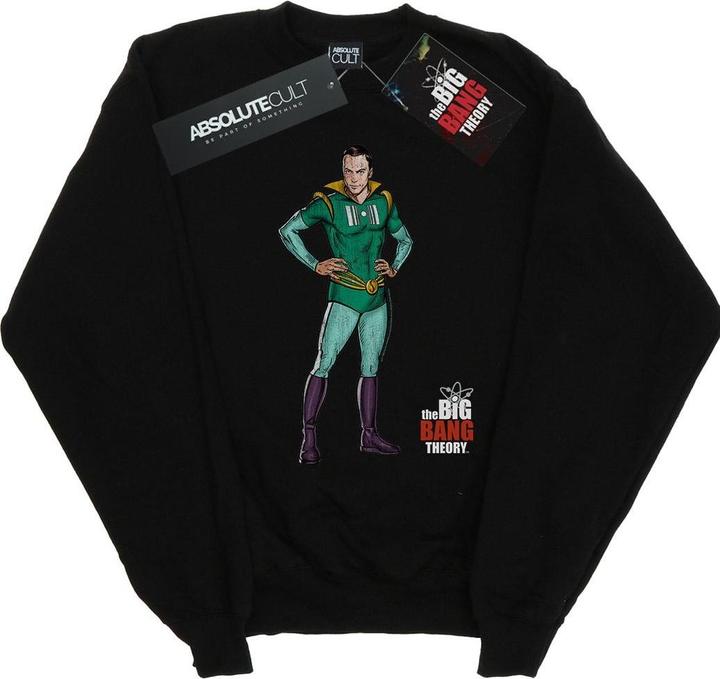 Dam Sheldon Superhero Sweatshirt Mädchen