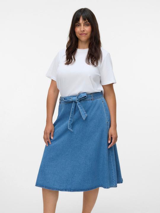 Produktbild Vero Moda VMJOLENE Hohe Taille Midirock Jeansrock (48)