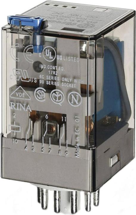 Produktbild Finder Steckrelais 60 V/DC 10 A 3 Wechsler 60.13.9.060.0040 1 St.